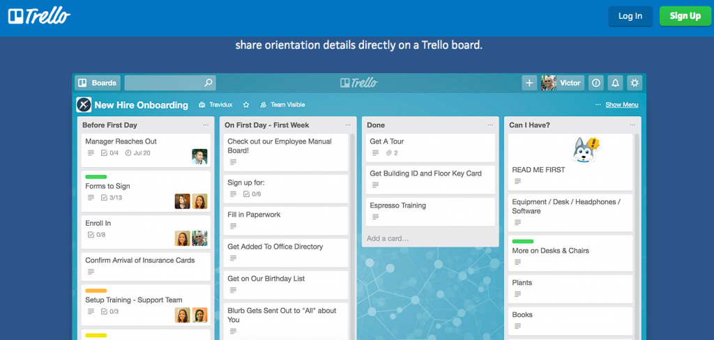 trello board example